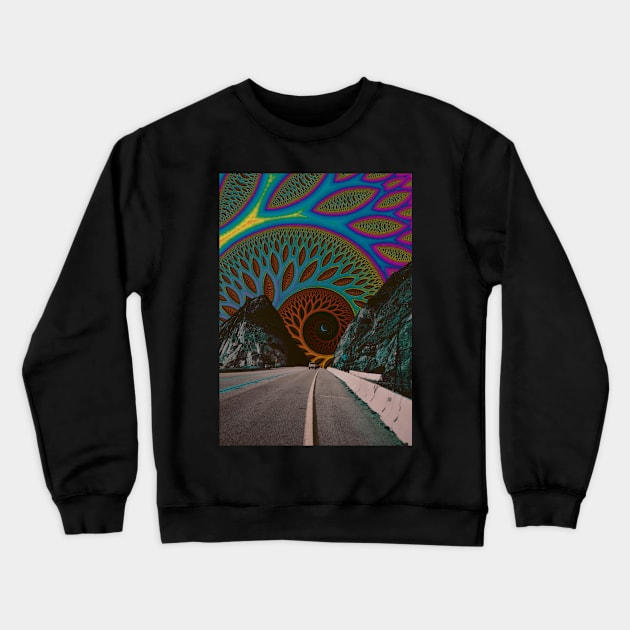 Entering Crewneck Sweatshirt by Cajuca